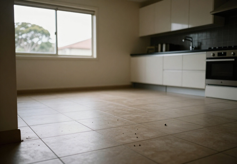 Cockroach-free kitchen in Willoughby after treatment